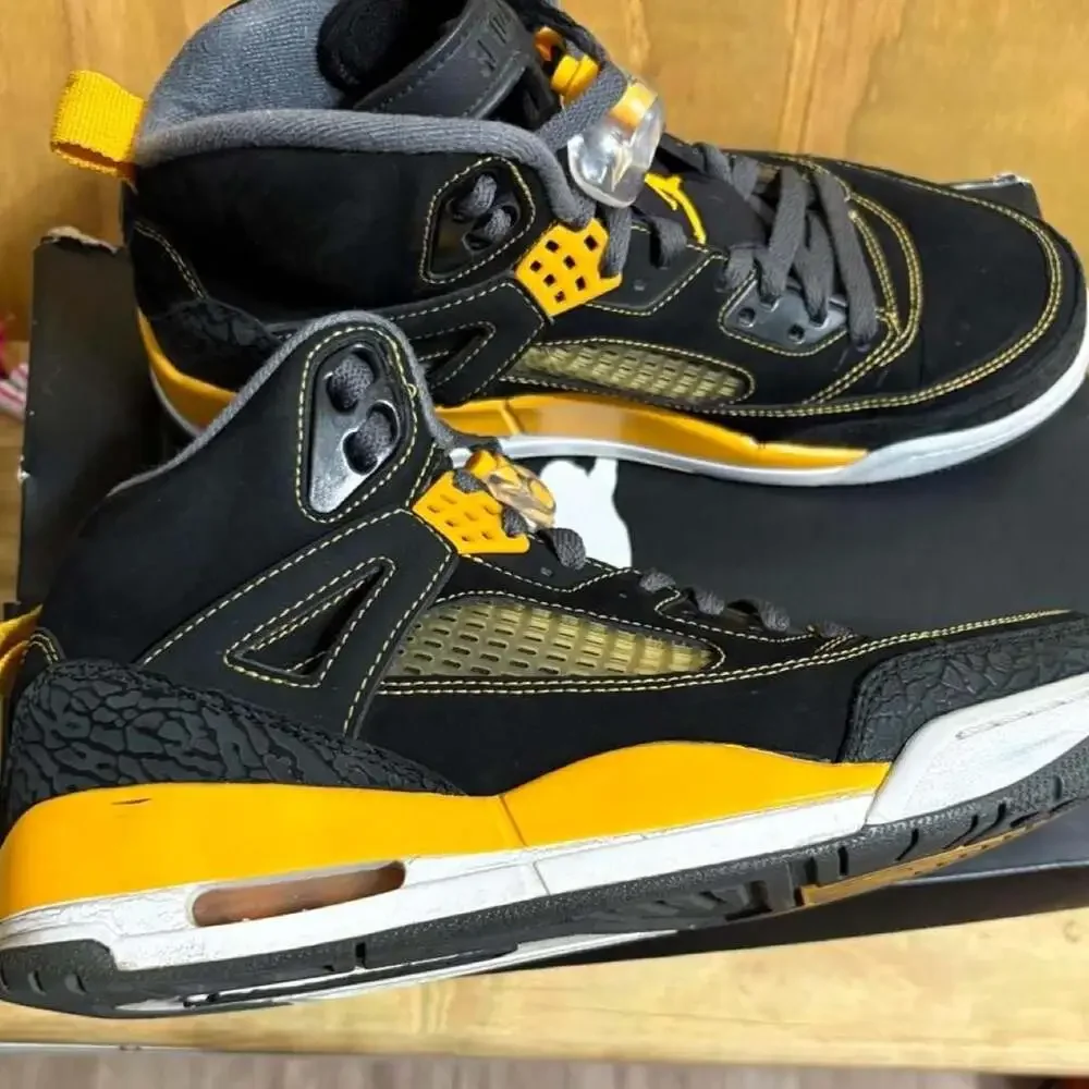 Jordan Spizike Black University Gold 315371-030